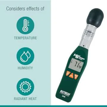 Extech HT30 Heat Stress WBGT Meter for Safety