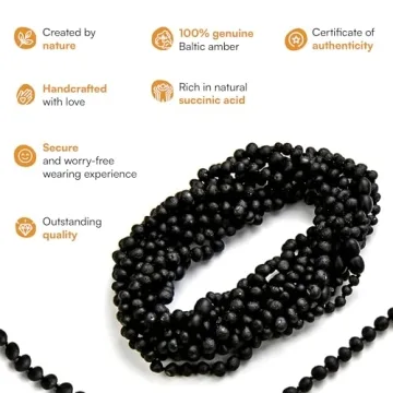 Amber Guru Baltic Amber Necklace - Teething Relief & Style
