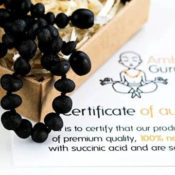 Amber Guru Baltic Amber Necklace - Teething Relief & Style
