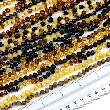 Amber Guru Baltic Amber Necklace - Teething Relief & Style