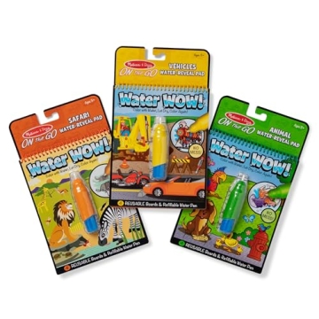 Melissa & Doug Water Wow! 3-pack Activity Pads for Kids