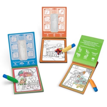 Melissa & Doug Water Wow! 3-pack Activity Pads for Kids