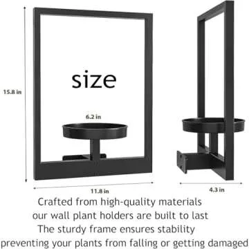 Buy Picture Frame Wall Plant Holder for Stylish Decor