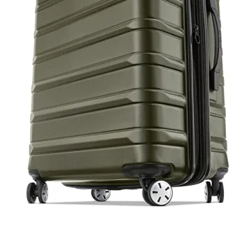 Samsonite Omni 2 Hardside Expandable Luggage with Spinner Wheels, Vita Olive, 2-Piece Set (Carry-on/Medium)