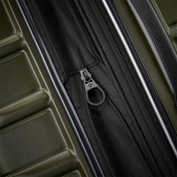 Samsonite Omni 2 Hardside Expandable Luggage with Spinner Wheels, Vita Olive, 2-Piece Set (Carry-on/Medium)
