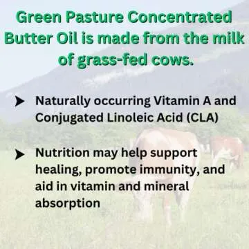 Green Pasture Butter Oil/Fermented Cod Liver Oil Blended Gel - 6.4 oz.- (Chocolate)