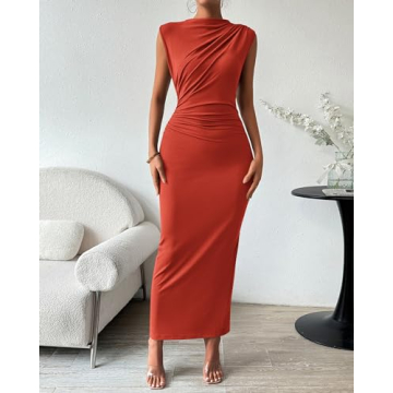 BTFBM Elegant Ruched Summer Bodycon Dress