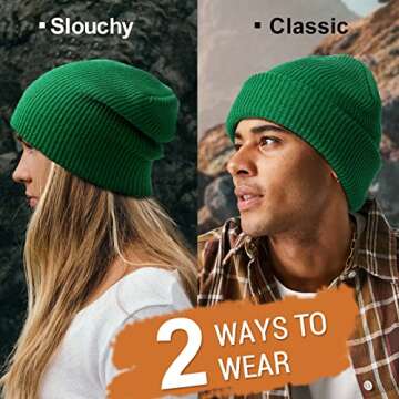 Lvaiz Winter Knitted Beanie Hats for Ultimate Comfort