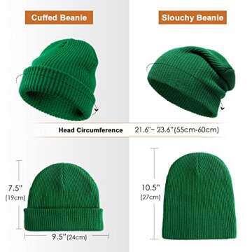 Lvaiz Winter Knitted Beanie Hats for Ultimate Comfort