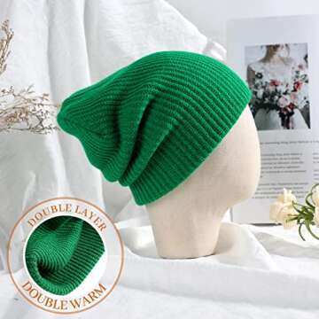 Lvaiz Winter Knitted Beanie Hats for Ultimate Comfort