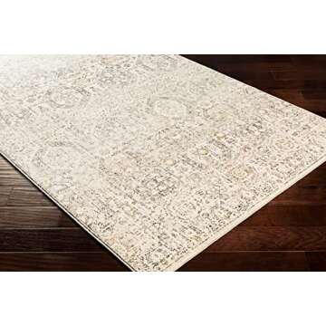 Mark&Day 5x7 Geelbroek Tan/Ivory Area Rug for Home
