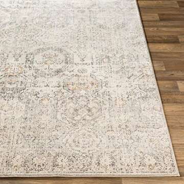 Mark&Day 5x7 Geelbroek Tan/Ivory Area Rug for Home