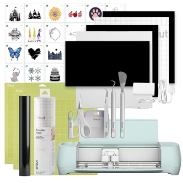 Cricut Explore 3 Cutting Machine Vinyl Starter Bundle