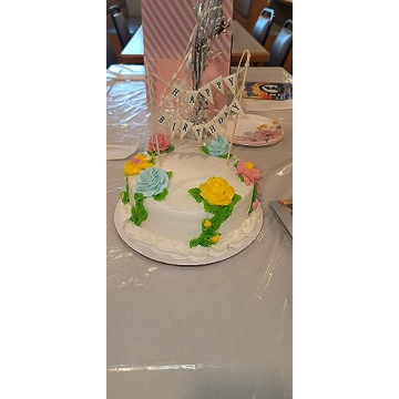 Happy Birthday Cake Bunting Topper - Elegant Cake Decor