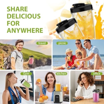 KOIOS Powerful 900W Blender Ideal for Smoothies and Shakes