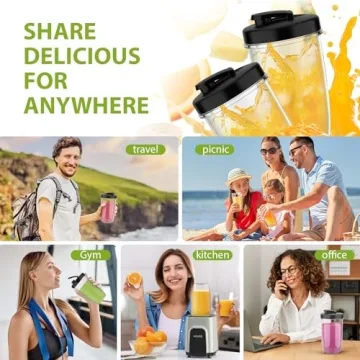 KOIOS Powerful 900W Blender Ideal for Smoothies and Shakes