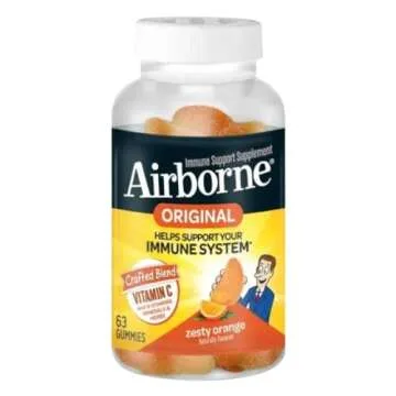 Airborne Immune Support Gummies with Vitamins C and E
