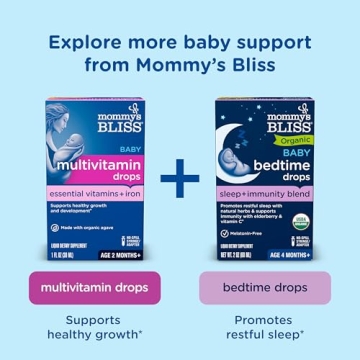 Baby Probiotic Drops for Gas Colic Relief Immune Support