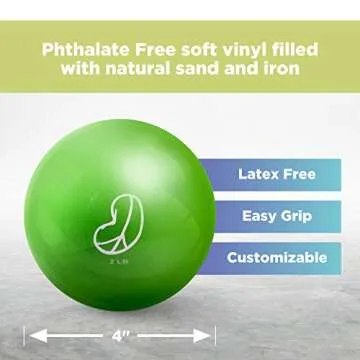 Bean Products Soft Weighted Balls - Safe & Fun Exercise Tool
