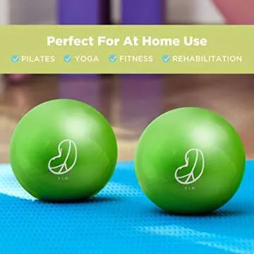 Bean Products Soft Weighted Balls - Safe & Fun Exercise Tool