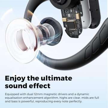 SoundPEATS Breezy Open Ear Headphones for Ultimate Sound
