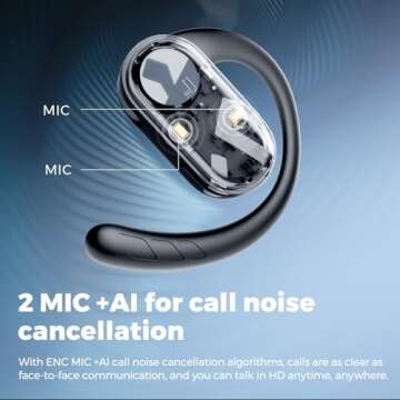 SoundPEATS Breezy Open Ear Headphones for Ultimate Sound