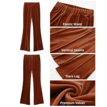 GRAPENT Pantalones De Mujer Comfy Pants Women Womens Dress Pants for Work Womens Pull On Pants Dressy Outfits Womens Business Casual Outfits for Work Color Sugar Almond Medium Size 8 Size 10