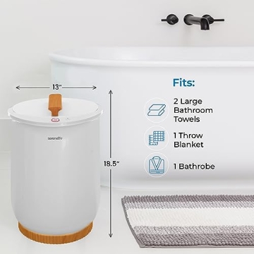 Serenelife Towel & Blanket Warmer for Comfort & Luxury