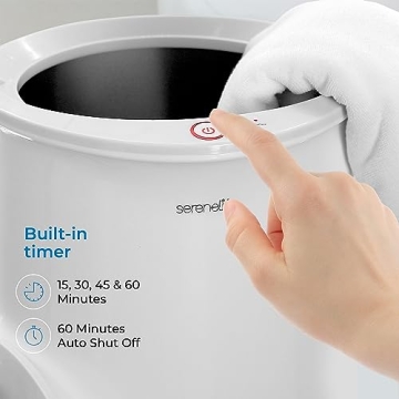 Serenelife Towel & Blanket Warmer for Comfort & Luxury