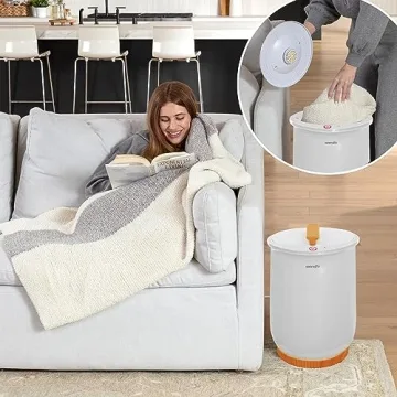 Serenelife Towel & Blanket Warmer for Comfort & Luxury