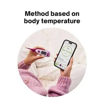 Natural Cycles 12 Month Subscription - Digital Birth Control with Basal Body Thermometer - Fertility Management App- (iOS and Android)