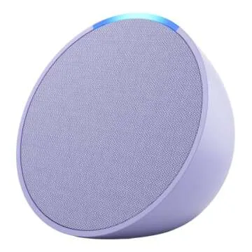 Echo Pop & WiZ Smart Color Bulb Bundle - Voice & App Control