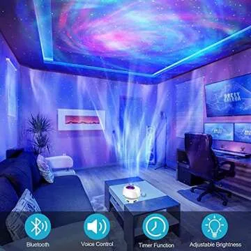 FLITI Galaxy Lights Projector - Immersive Nebula Experience