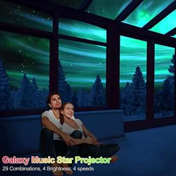FLITI Galaxy Lights Projector - Immersive Nebula Experience