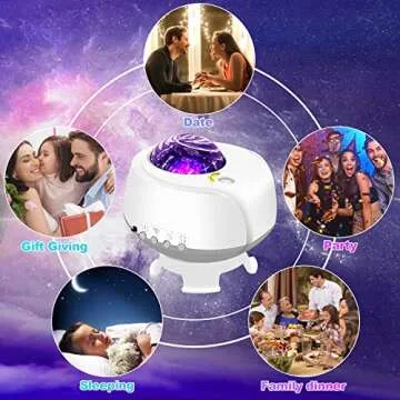FLITI Galaxy Lights Projector - Immersive Nebula Experience