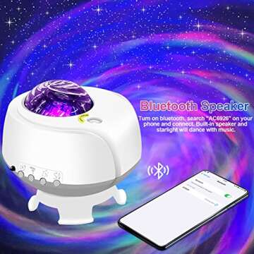 FLITI Galaxy Lights Projector - Immersive Nebula Experience