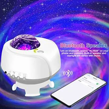 FLITI Galaxy Lights Projector - Immersive Nebula Experience