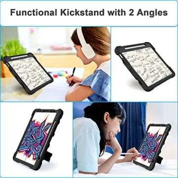 Azzsy Rugged Kids Case for iPad Air 5/4 - Ultimate Protection