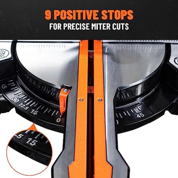 DOVAMAN 12 Inch Sliding Miter Saw with Laser Accuracy