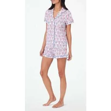 Yiulangde 2 Piece Y2K Pajama Set with Monkey Print