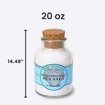 Olde Thompson Mediterranean Sea Salt Crystals 20-Ounce