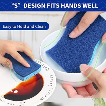Non-Scratch Dual Sided Kitchen Sponges - CELOX