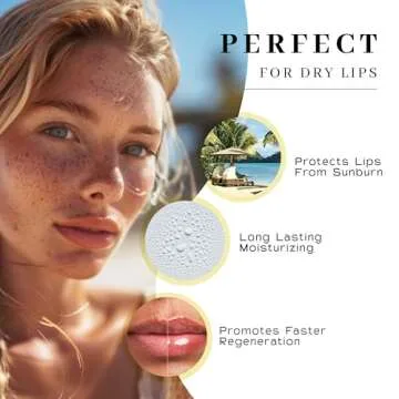 Vanman’s - Handmade Peppermint Beeswax Lip Balm (3 Pack) - Peppermint Lip Balm with Rosemary, Almond and Coconut Oil - Bee Balm with Vitamin E - Peppermint Balm Ideal for Dry Lips