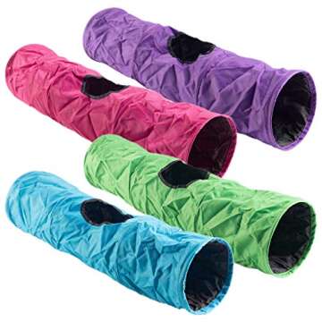 Kaytee Crinkle Tunnel for Small Pets - Fun & Durable