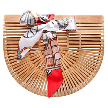 Stylish Bamboo Handbag for Eco-Friendly Summer Fashion