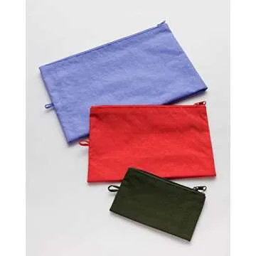 BAGGU Go Pouch Set Eco-Friendly Travel Storage Pouches