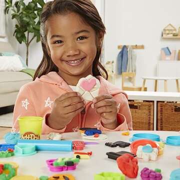 Play-Doh Holiday Set of Tools, 43 Accessories & 10 Colors, Kids Arts & Crafts, Preschool Toys for Girls & Boys, for Kids, Ages 3+ (Amazon Exclusive)