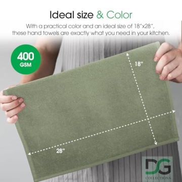 DG Collections Terry Dish Towels - Eco-Friendly Kitchen Essential