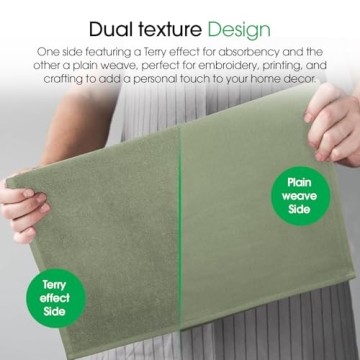 DG Collections Terry Dish Towels - Eco-Friendly Kitchen Essential