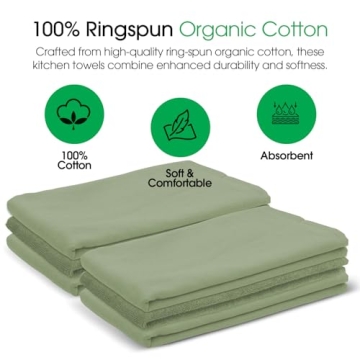 DG Collections Terry Dish Towels - Eco-Friendly Kitchen Essential